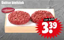 Dirk Duitse biefstuk aanbieding