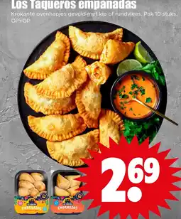 Dirk Los Taqueros empanadas aanbieding