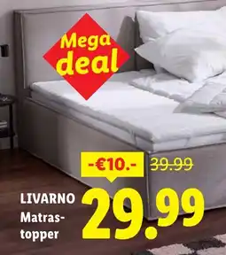 Lidl Livarno Matrastopper aanbieding