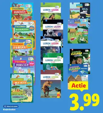 Lidl Kinderboeken aanbieding