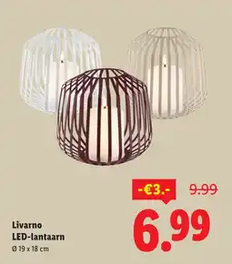 Lidl Livarno LED-lantaarn aanbieding