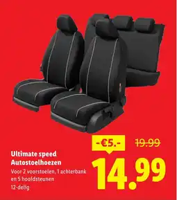 Lidl Ultimate speed Autostoelhoezen aanbieding