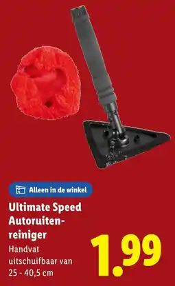 Lidl Ultimate Speed Autoruitenreiniger aanbieding