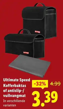 Lidl Ultimate Speed Kofferbaktas of antislip / Vuilvangma aanbieding