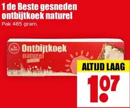 Dirk 1 de Beste gesneden ontbijtkoek naturel aanbieding