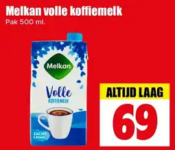 Dirk Melkan volle koffiemelk aanbieding