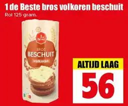 Dirk 1 de Beste bros volkoren beschuit aanbieding