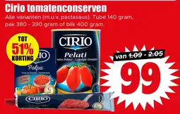 Dirk Cirio Tomatenconserven aanbieding