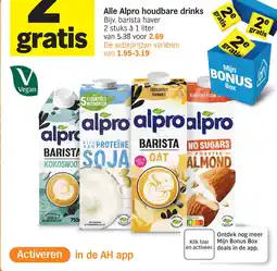 Albert Heijn Alle Alpro houdbare drinks aanbieding