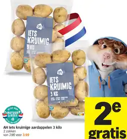 Albert Heijn AH lets kruimige aardappelen aanbieding