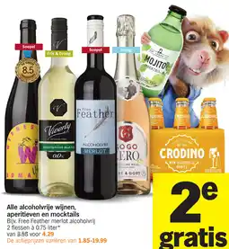 Albert Heijn Alle alcoholvrije wijnen, aperitieven en mocktails aanbieding