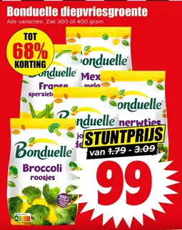Dirk Bonduelle Diepvriesgroente aanbieding