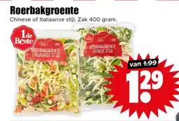 Dirk Roerbakgroente aanbieding