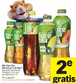 Albert Heijn Alle Fuze Tea aanbieding
