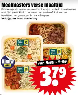 Dirk Mealmasters verse maaltijd aanbieding