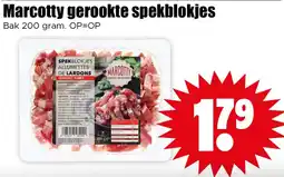 Dirk Marcotty gerookte spekblokjes aanbieding