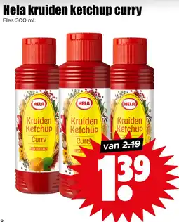 Dirk Hela kruiden ketchup curry aanbieding