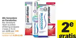 Albert Heijn Alle Sensodyne en Parodontax aanbieding