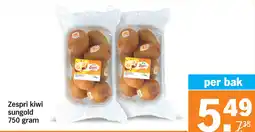Albert Heijn Zespri kiwi sungold aanbieding