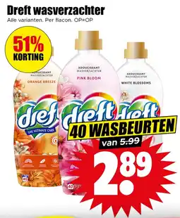 Dirk Dreft Wasverzachter aanbieding