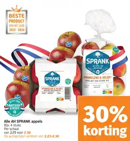 Albert Heijn Alle AH SPRANK appels aanbieding