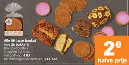 Albert Heijn Alle AH Luxe banket van de bakkerij aanbieding