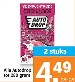 Albert Heijn Alle Autodrop aanbieding