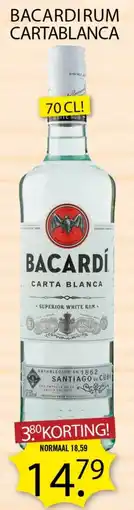 Dirk Bacardirum Carta Blanca aanbieding