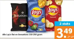 Albert Heijn Alle Lay's flat en Sensations aanbieding