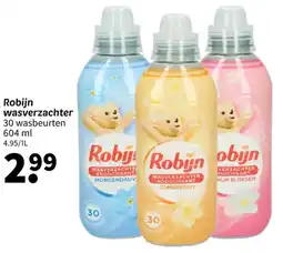 Wibra Robijn Wasverzachter aanbieding