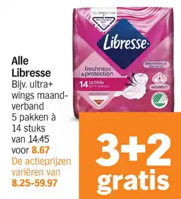 Albert Heijn Alle Libresse aanbieding