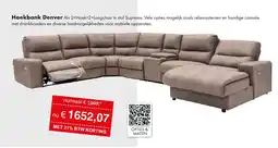 Woonsquare Hoekbank Denver aanbieding