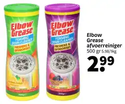 Wibra Elbow Grease afvoerreiniger aanbieding