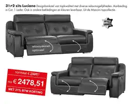 Woonsquare 3 1/2+2 zits Luciano aanbieding