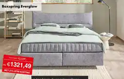 Woonsquare Boxspring Everglow aanbieding
