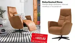Woonsquare Relaxfauteuil Reno aanbieding