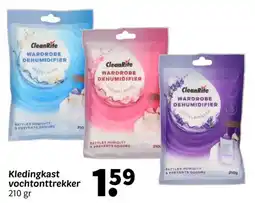 Wibra Kledingkast Vochtonttrekker aanbieding