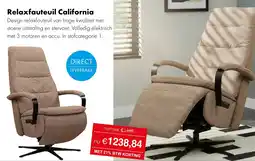 Woonsquare Relaxfauteuil California aanbieding