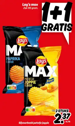 Dekamarkt Lay's Max aanbieding