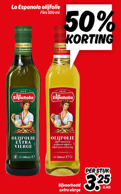 Dekamarkt La Espanola Olijfolie aanbieding
