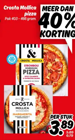 Dekamarkt Crosta Mollica Pizza aanbieding