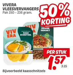 Dekamarkt Vivera Vleesvervangers aanbieding