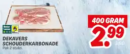 Dekamarkt Dekavers schouderkarbonade aanbieding