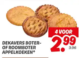 Dekamarkt Dekavers Boter of Roomboter Appelkoeken aanbieding