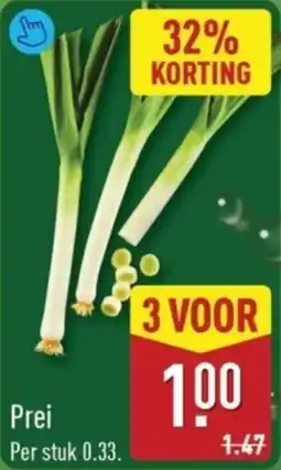 ALDI Prei aanbieding