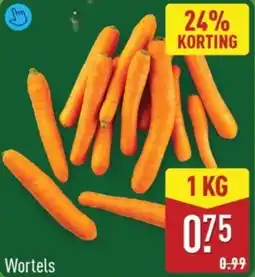 ALDI Wortels aanbieding