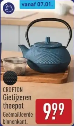 ALDI Crofton Gietijzeren theepot aanbieding