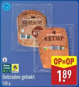 ALDI Gebraden gehakt aanbieding