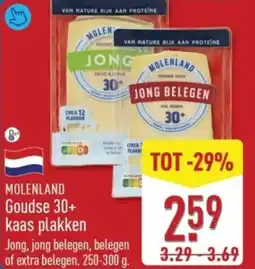 ALDI Molenland Goudse 30+ kaas plakken aanbieding