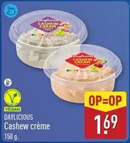 ALDI Daylicious Cashew crème aanbieding